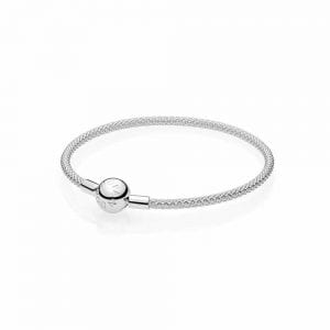Moments Silver Mesh Bracelet