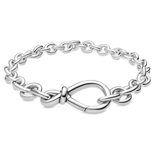 Chunky Infinity Knot Chain Bracelet