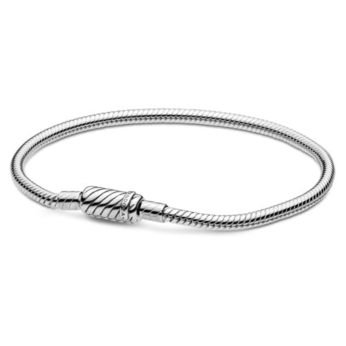 Sliding Magnetic Clasp Snake Chain Bracelet