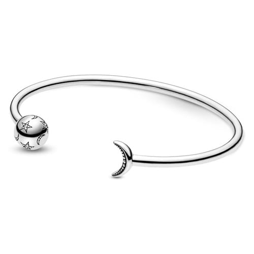 Moon & Stars Open Bangle