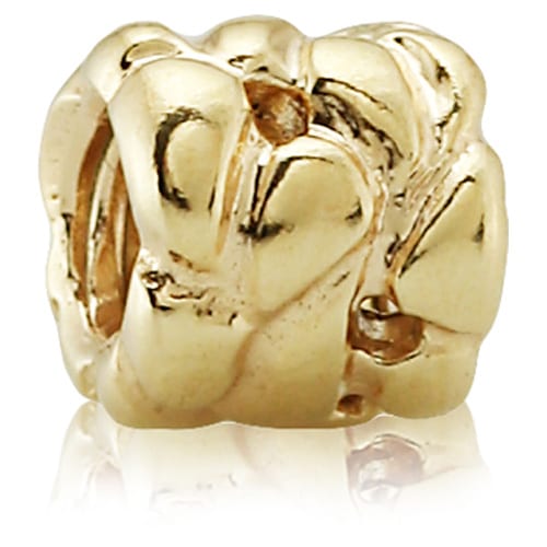 14K Gold Cluster Charm