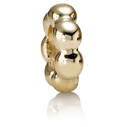 14K Gold Bubble Spacer