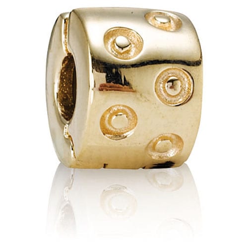 14K Gold Seeing Spots Clip
