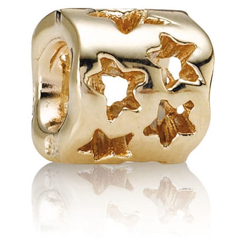 14K Gold Seeing Stars Charm