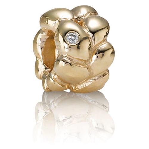 14K Golden Dream with Diamond Charm