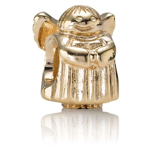14K Gold Angel of Hope Charm