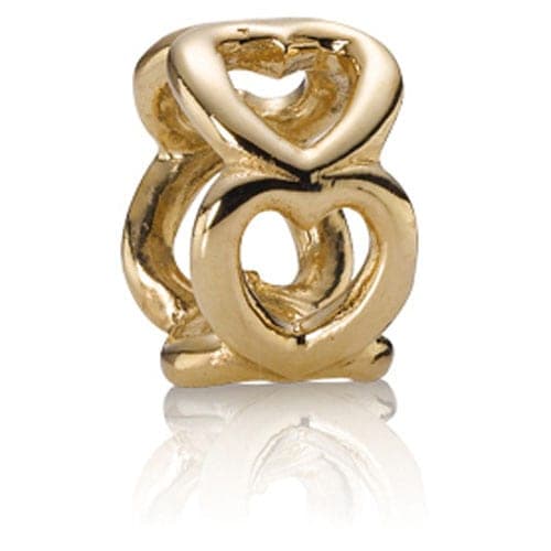 Pandora 14K Gold Open Heart Spacer 750454 — Foto 1 von 1