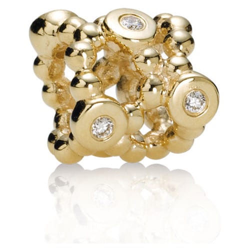 14K Gold Precious Memory Diamond Charm
