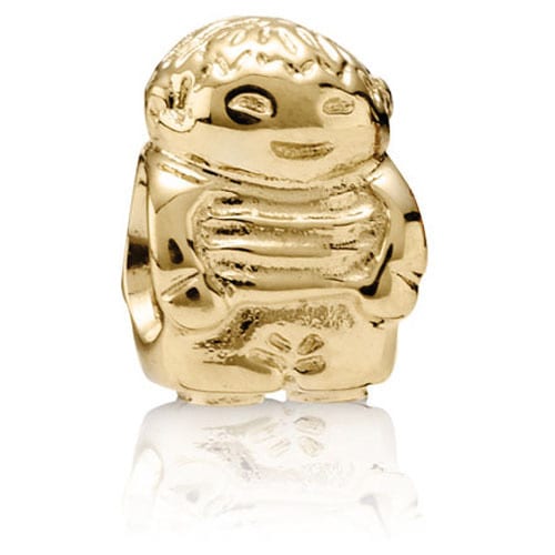 14K Gold Boy Charm