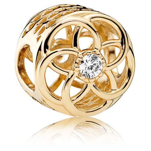 14K Gold Loving Bloom Charm