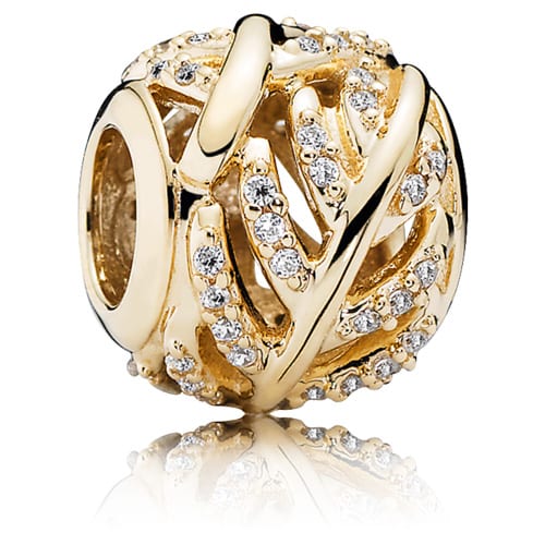 Light as a Feather Charm (14k Gold)