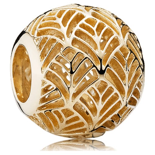 14K Gold Tropicana Charm