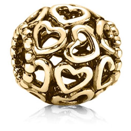 14K Open Your Heart Charm