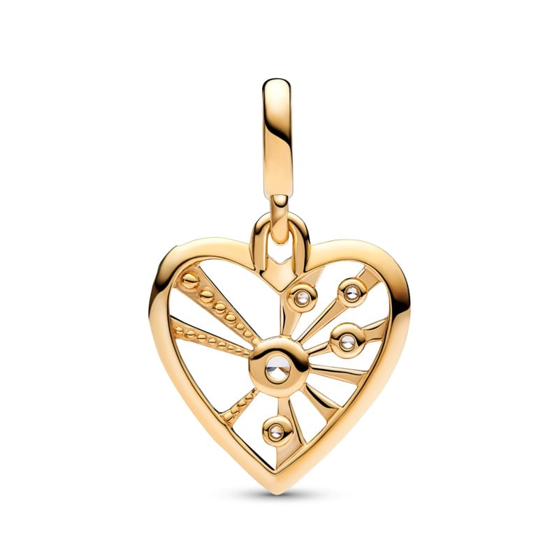 Pandora ME Heart & Rays Medallion