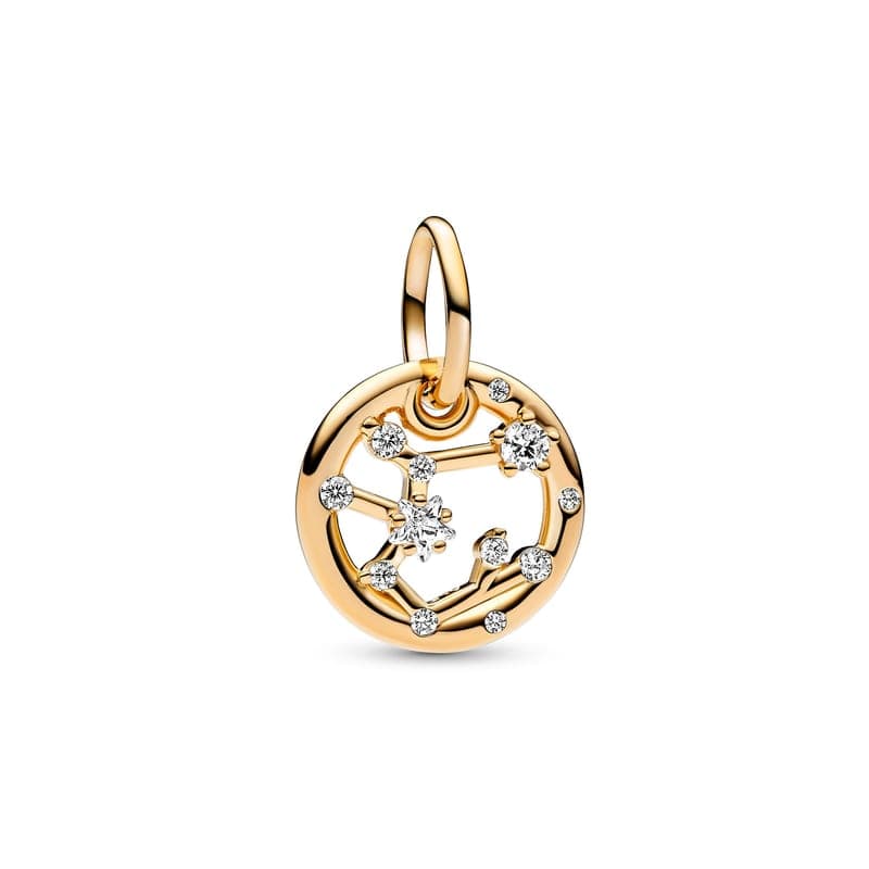 Pandora Gold Sagittarius Zodiac Dangle 762723C01 762723 — Foto 1 von 1