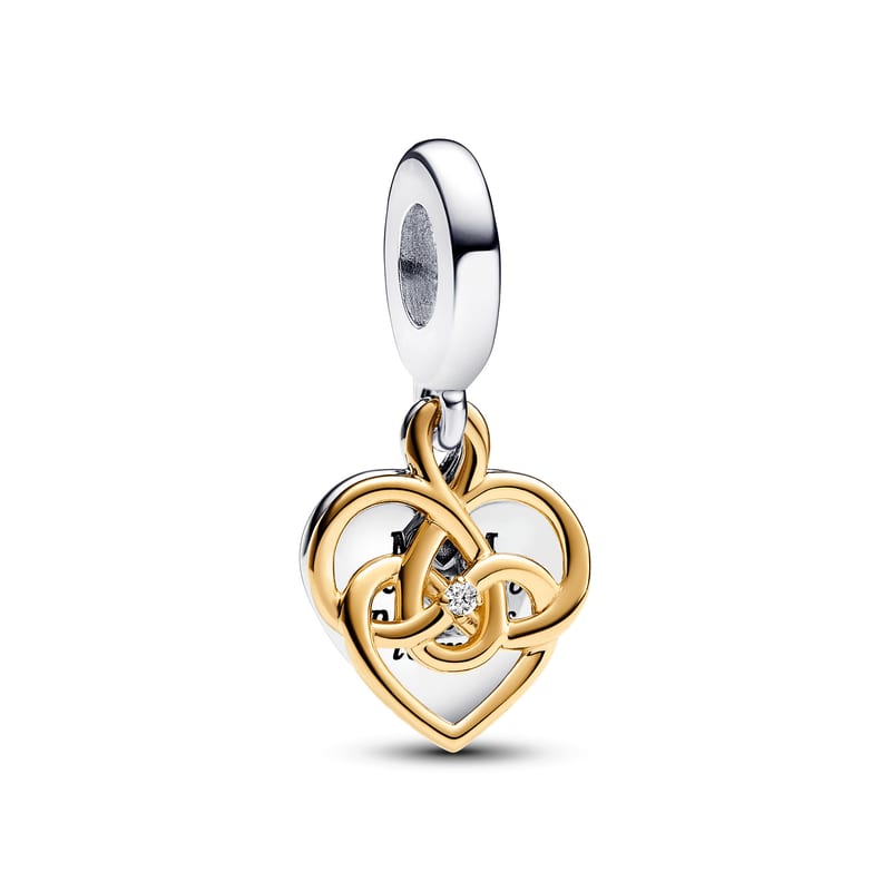 Gold Mom Double Dangle