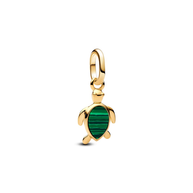 Green Turtle Mini Dangle Charm