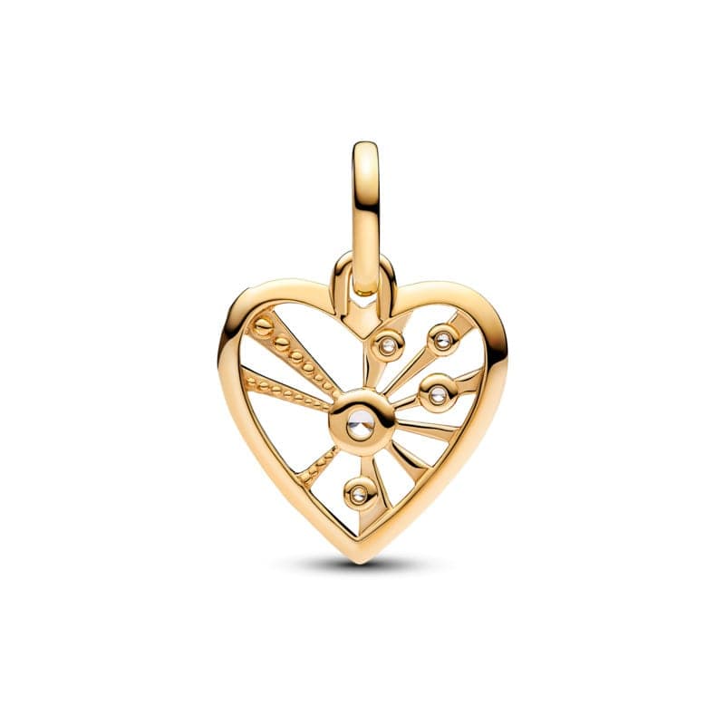 Pandora ME Heart and Rays Medallion 763453C01 763453 — Foto 1 von 1