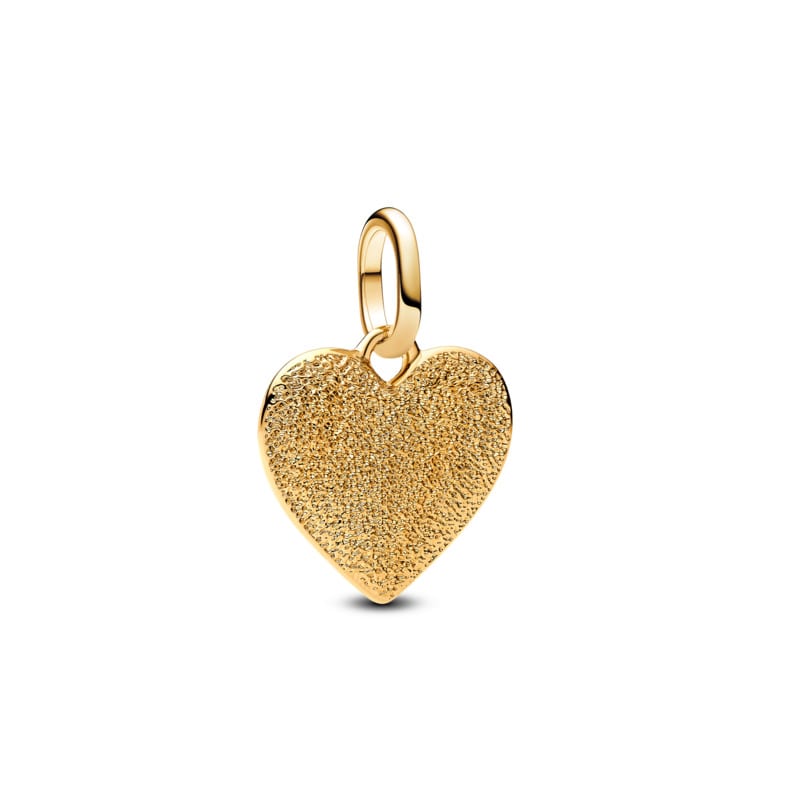 Engravable Heart Medallion Charm