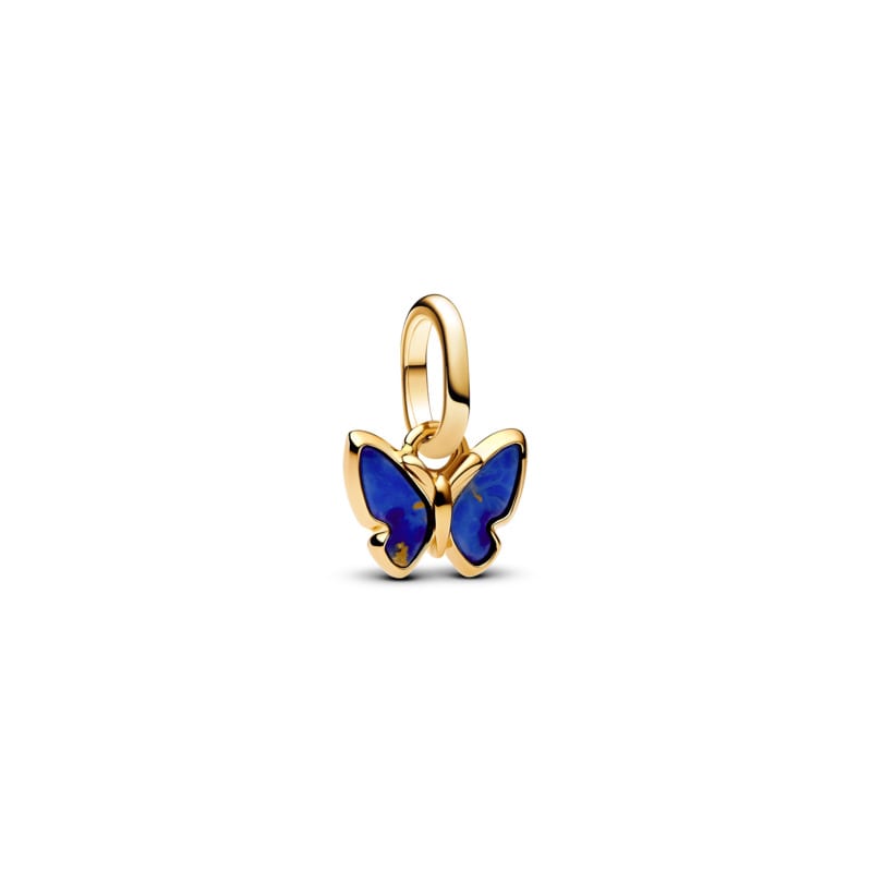 Blue Butterfly Mini Dangle Charm