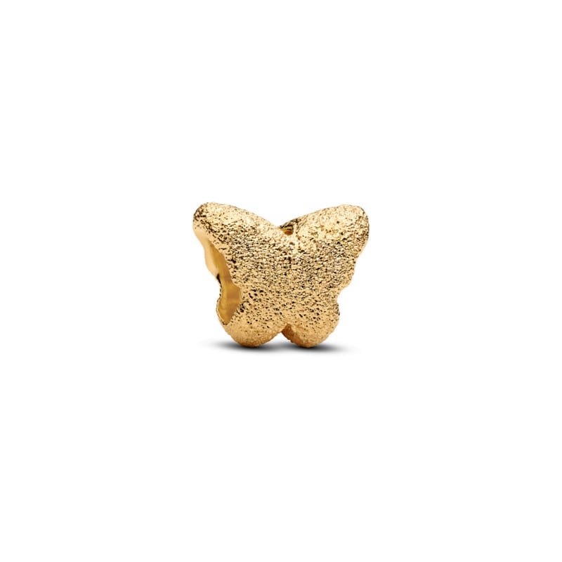 Textured Butterfly Mini Charm