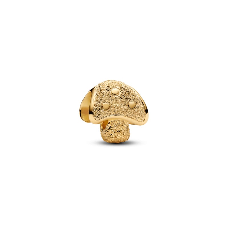 Textured Mushroom Mini Charm