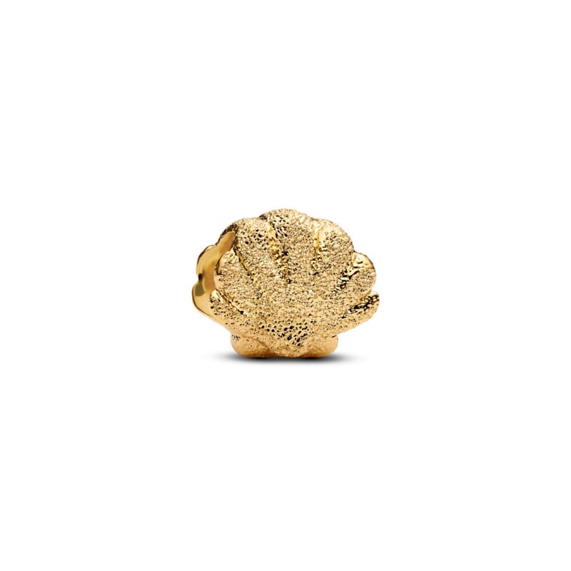 Textured Seashell Mini Charm