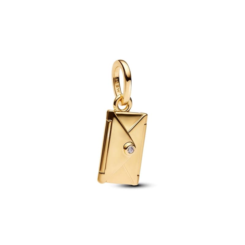 Pandora Engravable & Openable Envelope Dangle Charm 764421C01 764421 — Foto 1 von 1