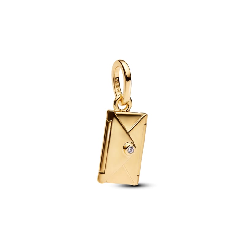 Engravable & Openable Envelope Dangle Charm