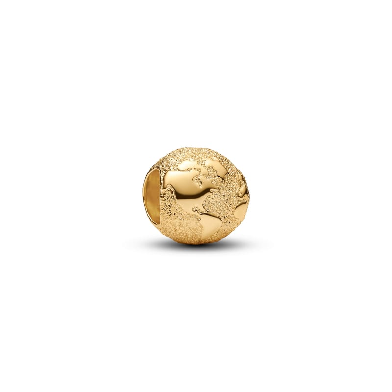 Textured Globe Mini Charm