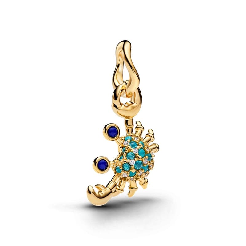 Pandora Crab Dangle Charm 764684C01 764684 — Foto 1 von 1