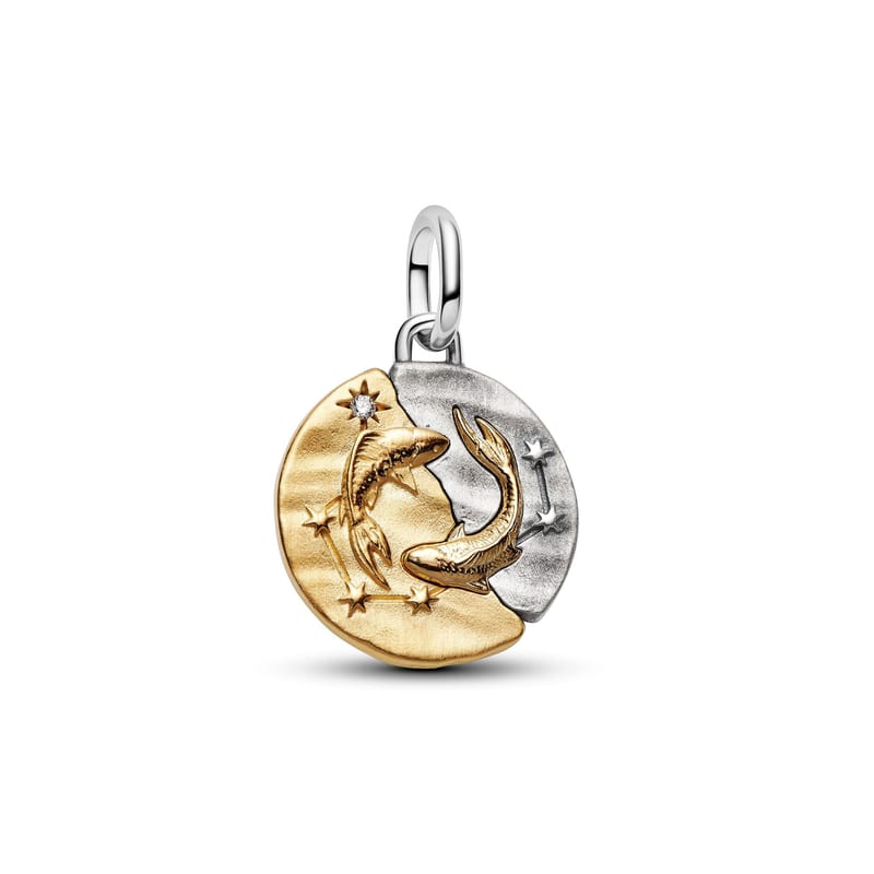 Pisces Zodiac Medallion