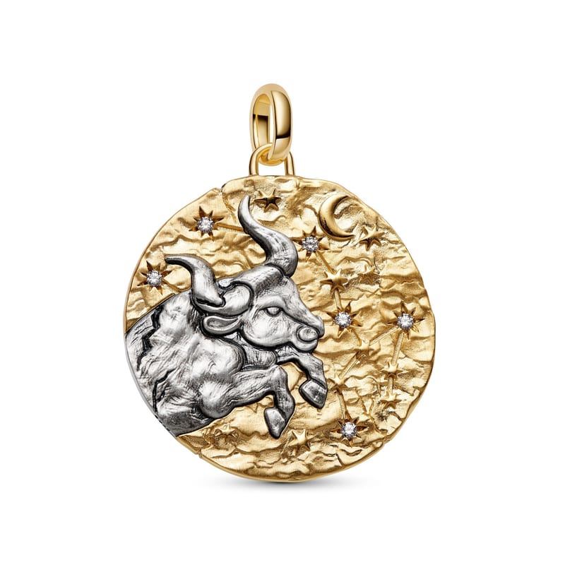 Taurus Zodiac Oversized Medallion