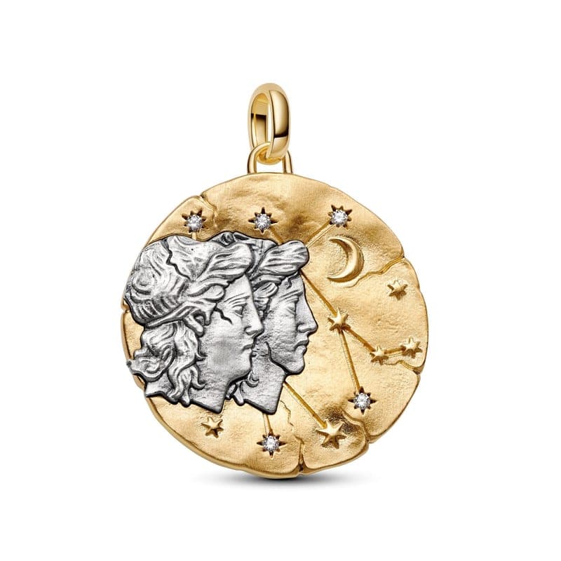 Pandora Gemini Zodiac Oversized Medallion 765002C01 765002 — photo 1 of 1