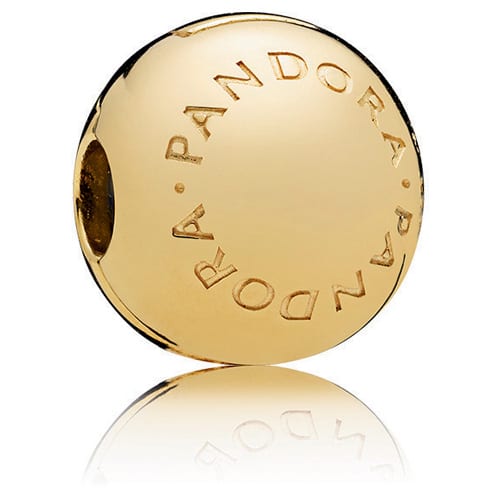 Pandora Shine ™ Logo Round Clip