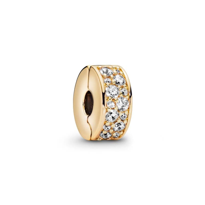 Pandora Clear Pavé Clip Charm 768658C01 768658 — Foto 1 von 1
