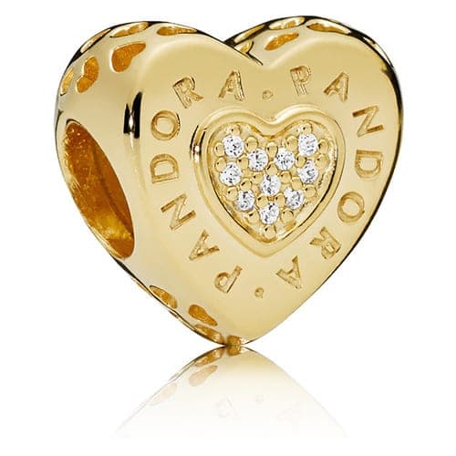 Pandora Shine ™ Signature Heart Charm 767375CZ 767375 — Foto 1 von 1