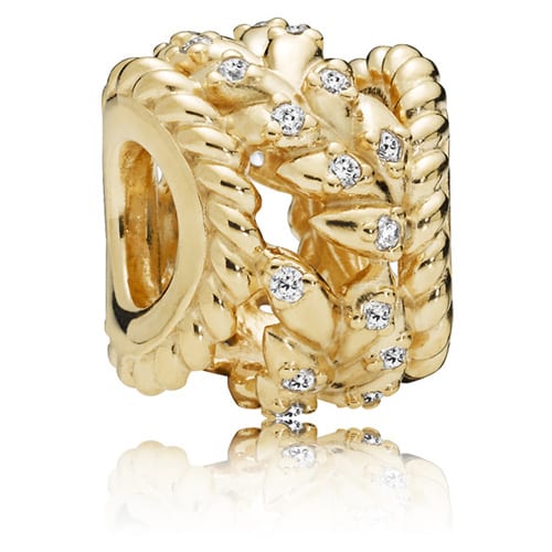Dazzling Grain Swirls Charm