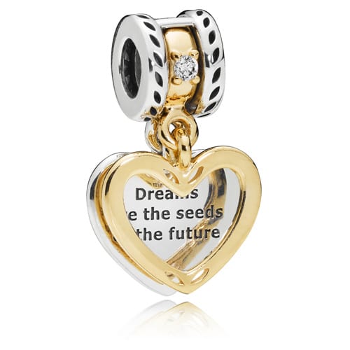 Pandora Shine & Silver Seeds of the Future Dangle Charm