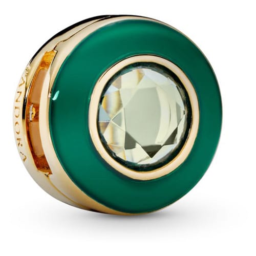 Reflexions Radiant Green Circle Clip