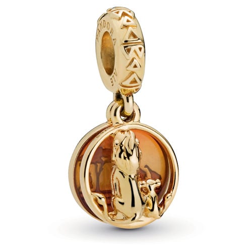 Disney Simba and Mufasa Lion King Dangle