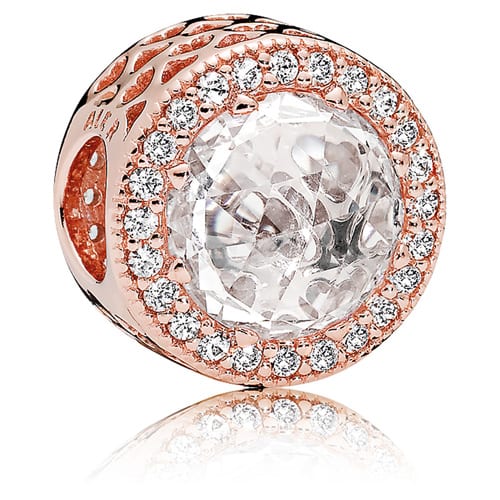 Sparkling Clear CZ Charm
