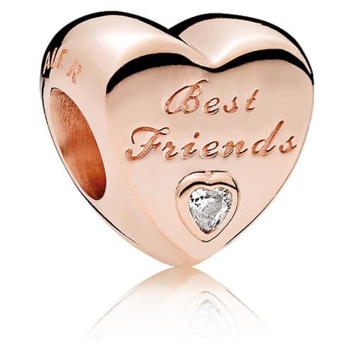 Pandora Rose ™ Friendship Heart Charm 781727CZ 781727 — Foto 1 von 1