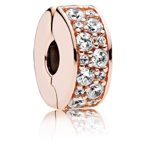 Clear Pavé Clip Charm