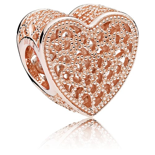 Pandora Rose Filled with Romance Charm