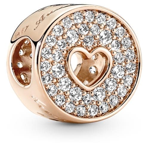 Pandora Pavé Heart Anniversary Charm 781977C01 781977 — Foto 1 von 1