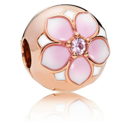 Pandora Rose Magnolia Bloom Clip