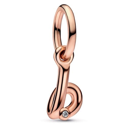 Pandora Rose Script Letter b Dangle 782459C01 782459 — Foto 1 von 1