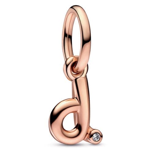 Pandora Rose Script Letter d Dangle 782534C01 782534 — Foto 1 von 1