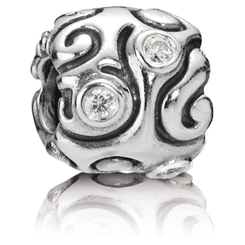 Day Dream Charm with Clear CZ